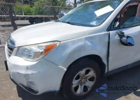2015 Subaru Forester 2.5I from USA, damaged, VIN JF2SJAAC1FH586739